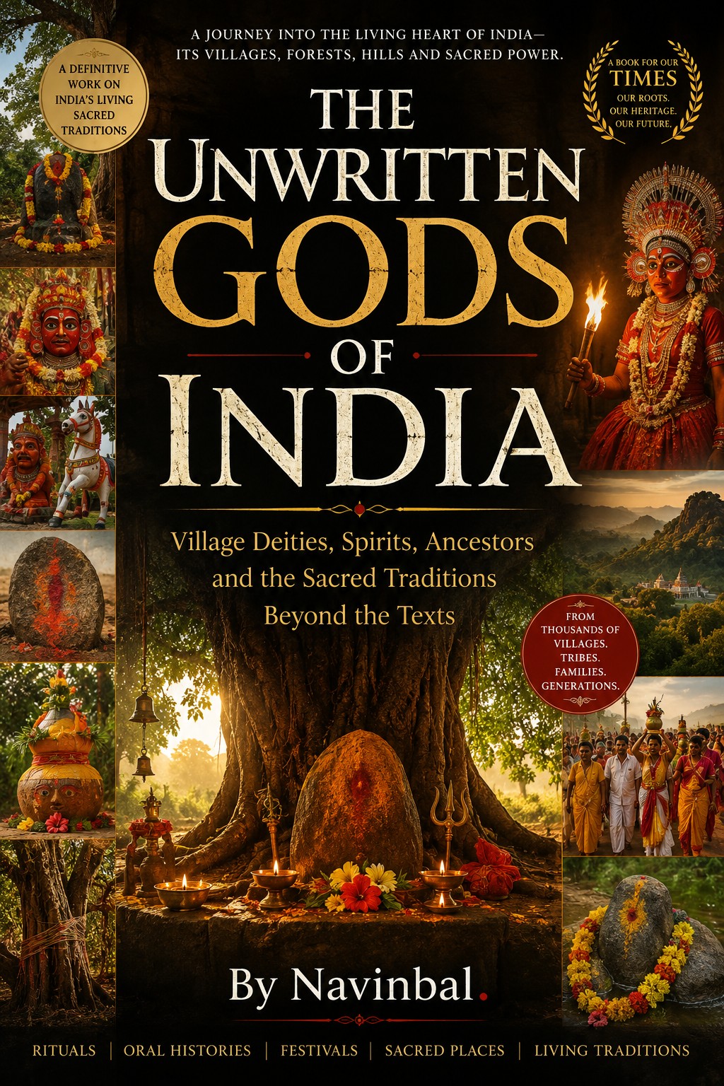 The Unwritten Gods of India book cover